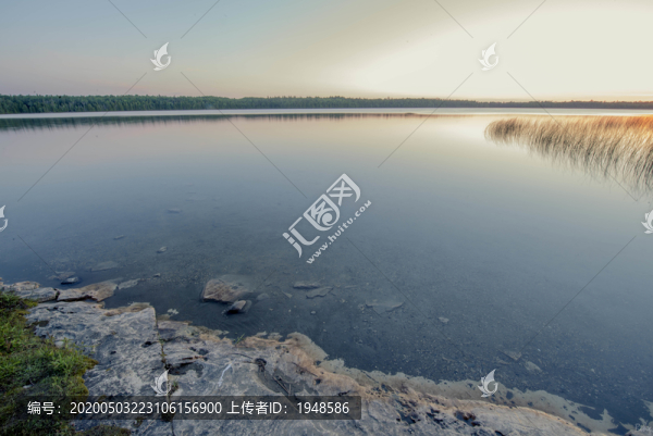 湖景
