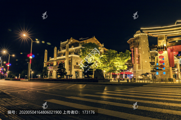 北川新縣城夜景