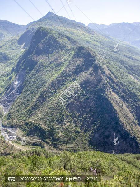 二郎山及喇叭河