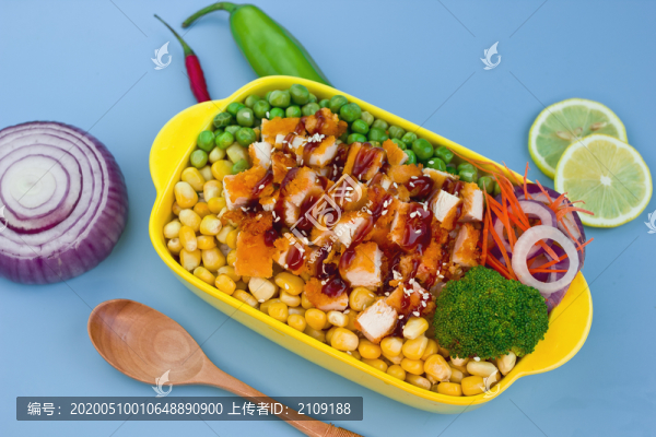 烤肉雞排飯