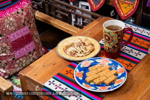 蛋酥配決明子茶
