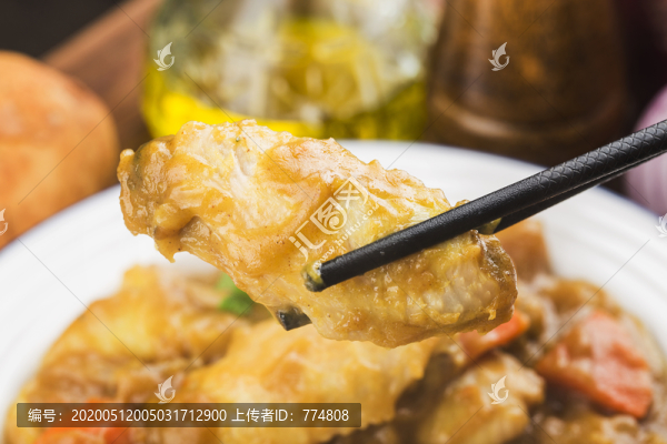 咖喱雞翅