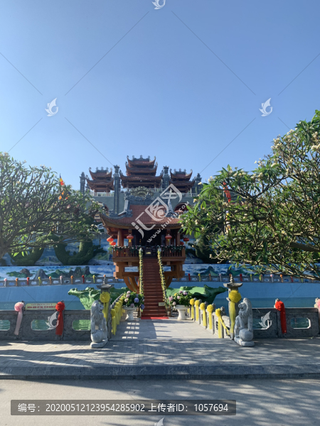 越南三金廟院