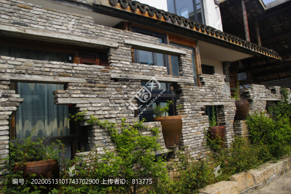 農(nóng)家院落圖