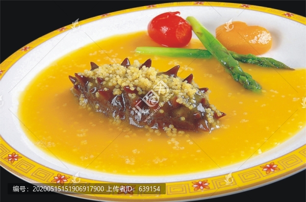 小米濃湯煲遼參