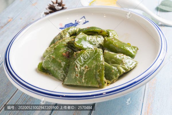 煎青椒