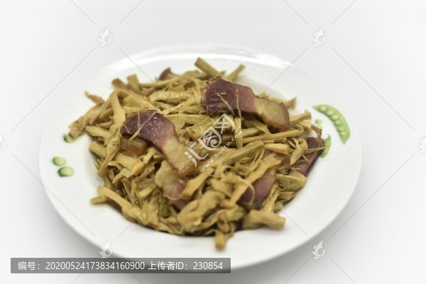 竹筍炒咸肉