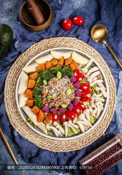 輕食減脂增肌餐谷物黃金沙拉