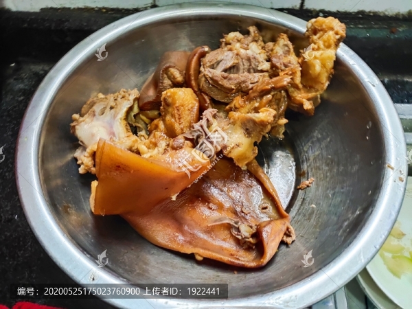 鹵豬頭肉