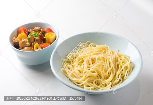 番茄牛蛙面