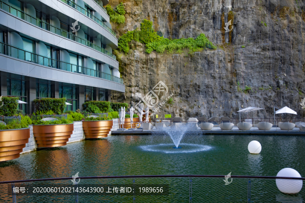 深坑酒店一角