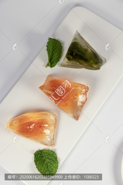 水晶粽子水果粽子