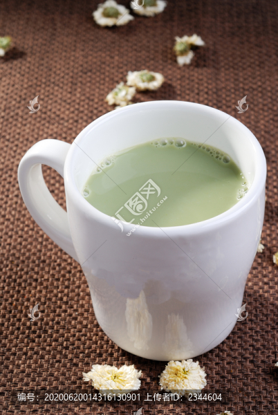 桑菊抹茶飲品