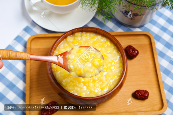玉米碴粥