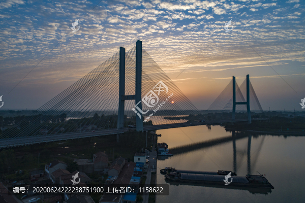 江蘇淮安市京杭大運河五河口大橋