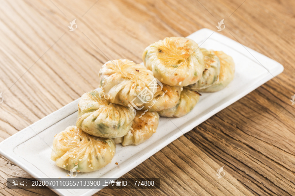 香煎包子