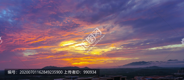 夕陽美景