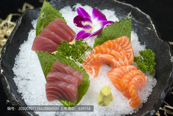 金槍魚三文魚刺身
