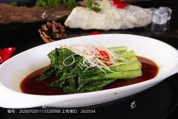 白灼菜心