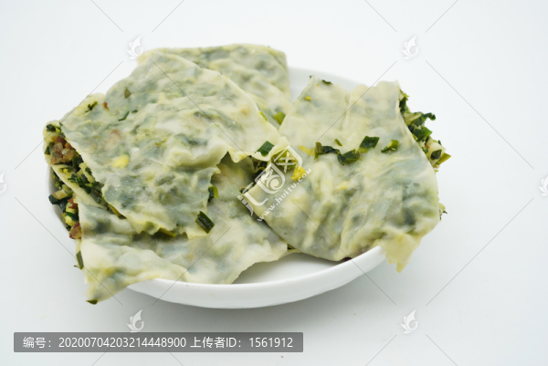 菠菜卷食材