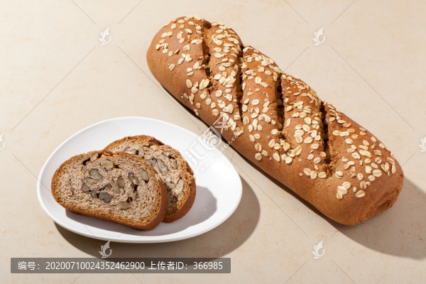 黑麥列巴面包