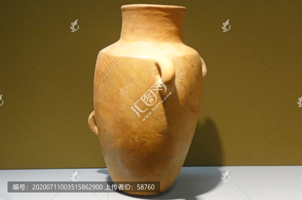 新石器時代彩陶背壺