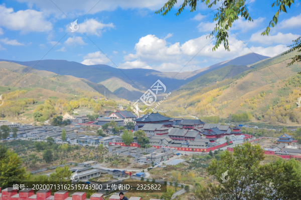 五臺(tái)山秋景