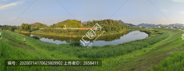 石馬河美景