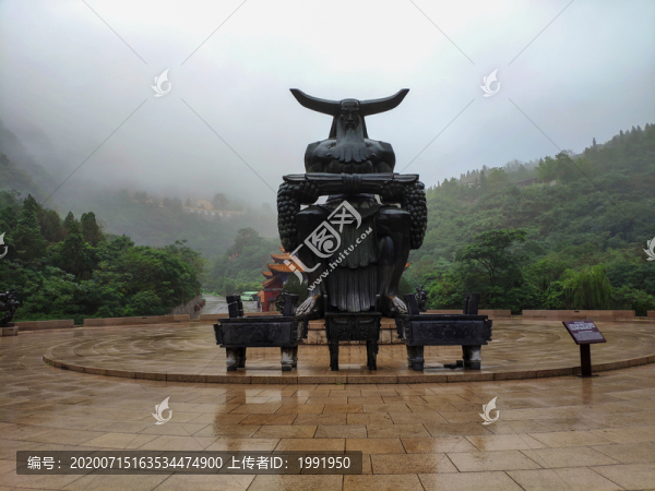 神農(nóng)氏雕像
