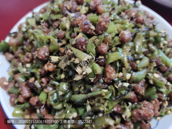 干豆?jié){炒青椒