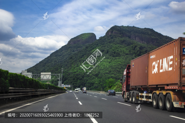 高速路上