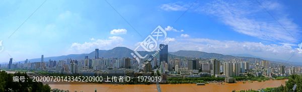 2億像素蘭州全景照