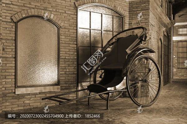 老上海的人力車