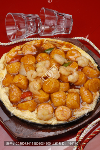 鐵板煎釀豆腐