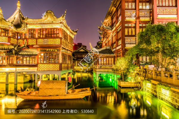 上海城隍廟夜景