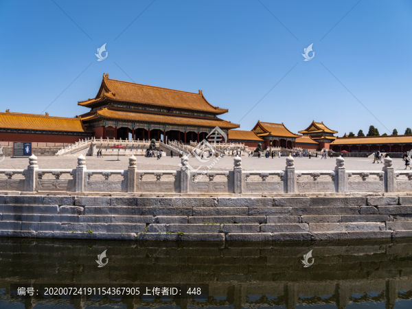 北京故宮太和門