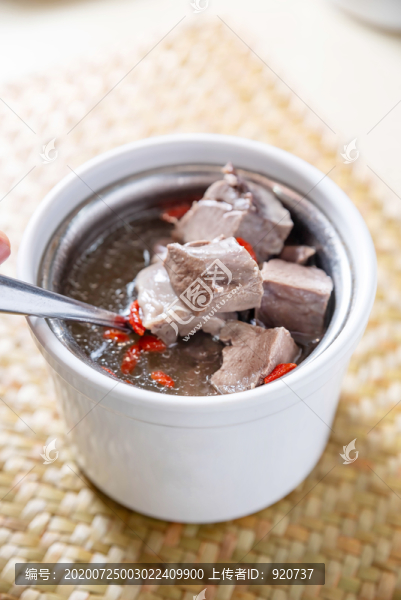 黨參豬心湯