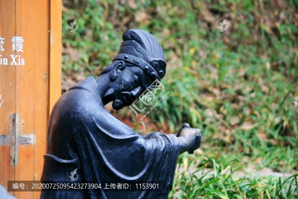 拱手禮雕塑