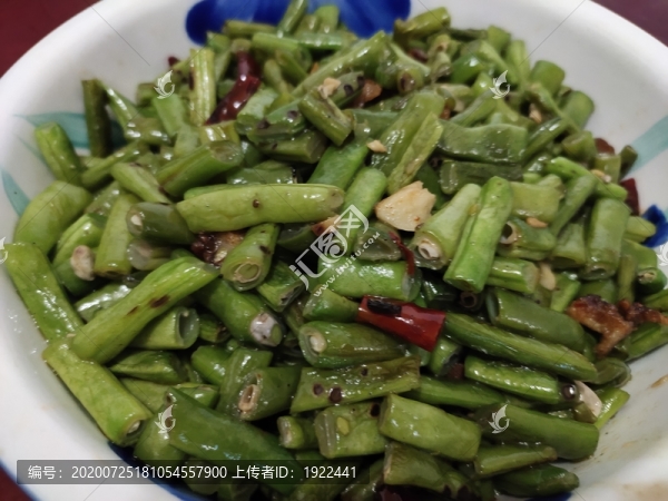 炒四季豆大圖