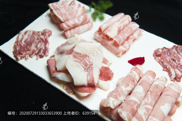 火鍋食材肉類拼盤