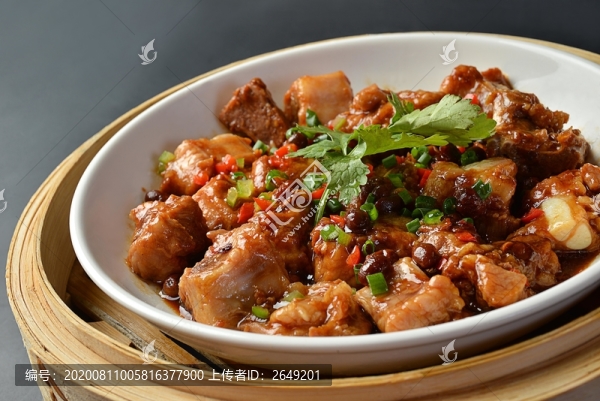 豆豉蒸排骨