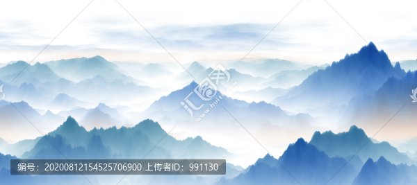 禪意水墨山水