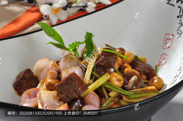 小炒牛肉粒