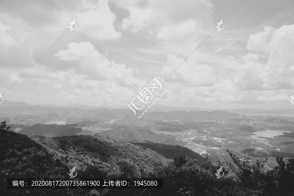 自然風(fēng)景黑白照