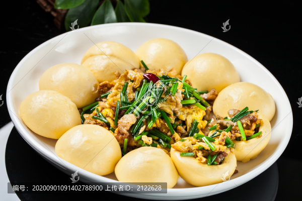 韭菜雞蛋粗糧包