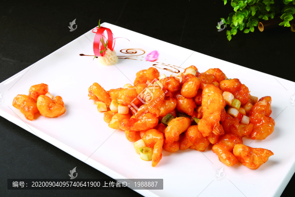 宮爆蝦球