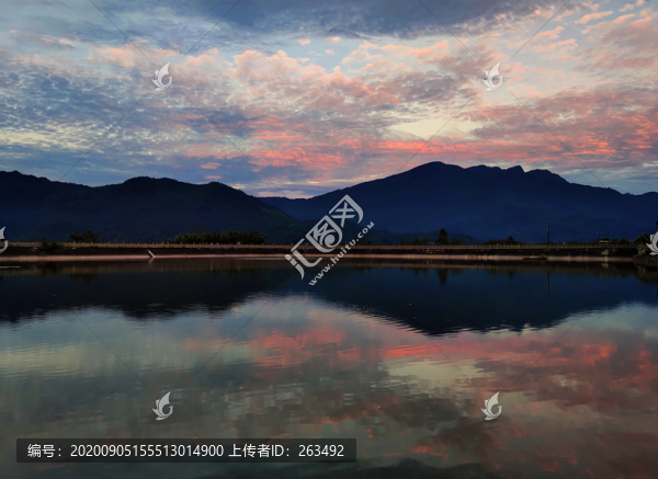馬耳山晚霞