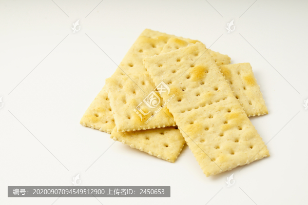 一堆蘇打餅干