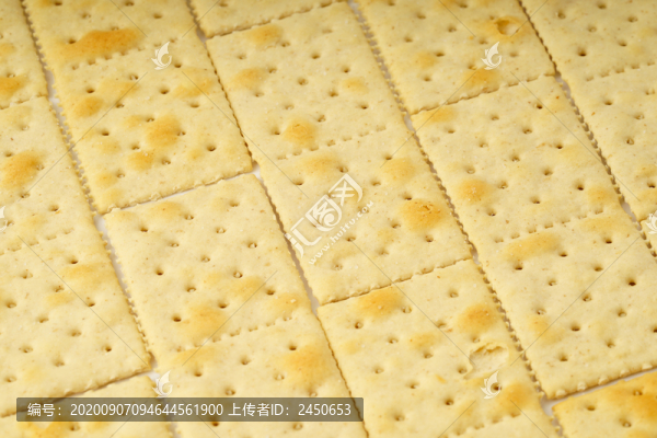 一堆蘇打餅干