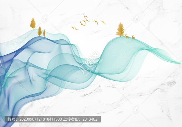 新中式山水